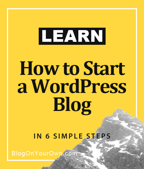 How to start a WordPress blog