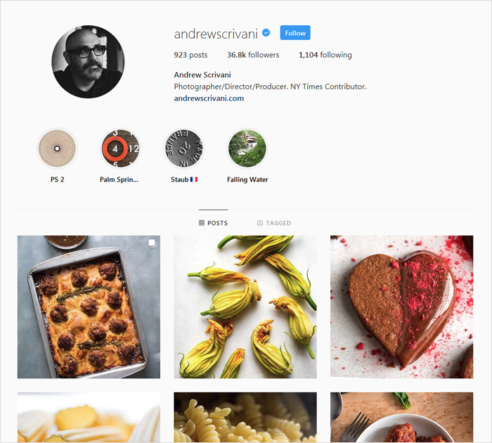 Best food blogs on Instagram