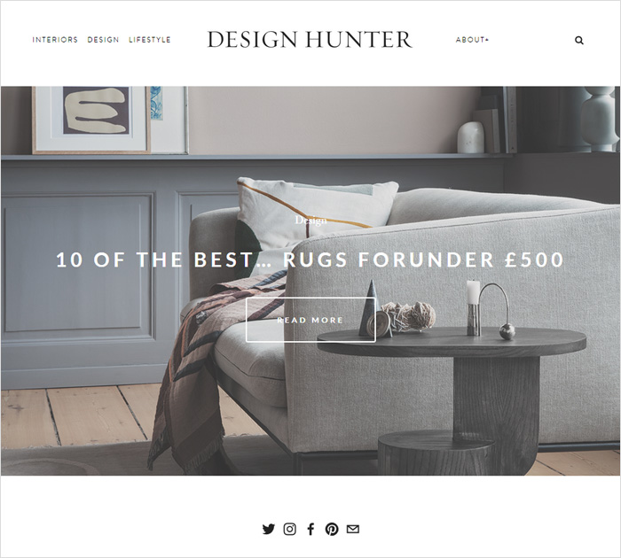 Design Hunter - best interior design blogs