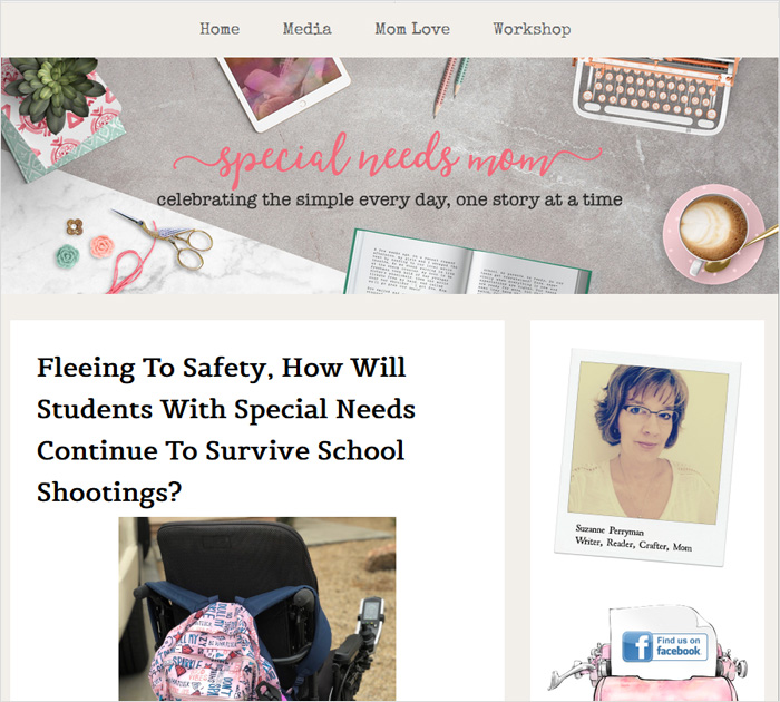 Special Needs Mom - mom blog