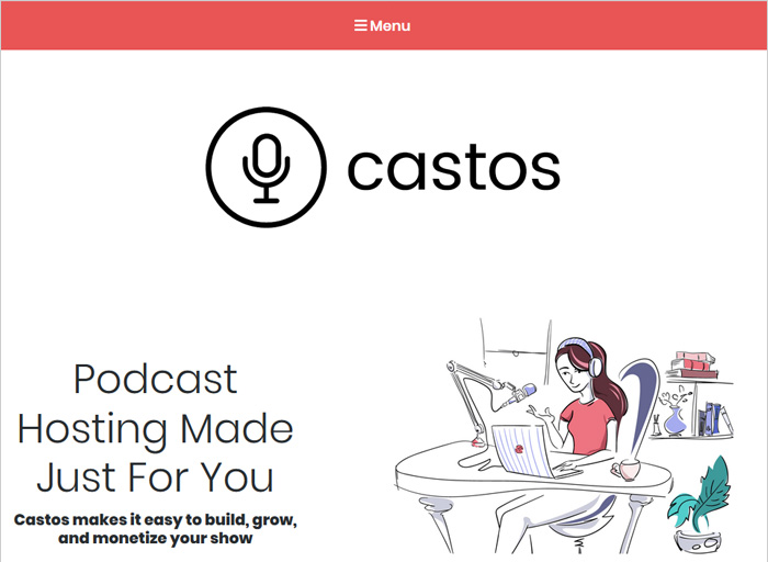 Castos podcast hosting