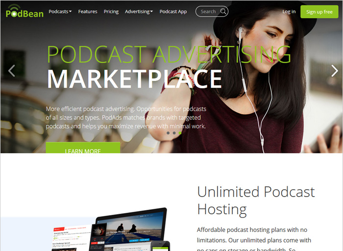 Podbean.com hosting