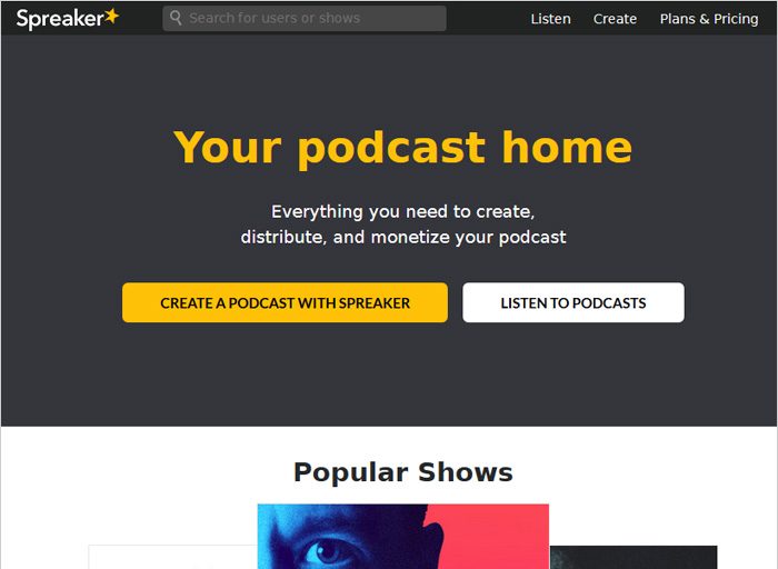 Speaker best podcast hosting