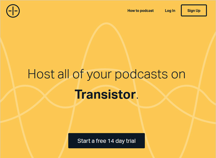 Transistor podcast hosting provider