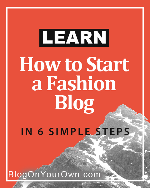 How to start a Fashion blog