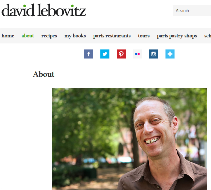 David Lebovitz - personal blog