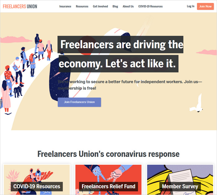 Freelancers Union - popular blog