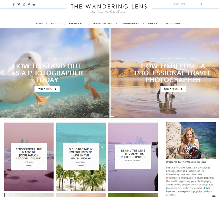 The Wandering Lens