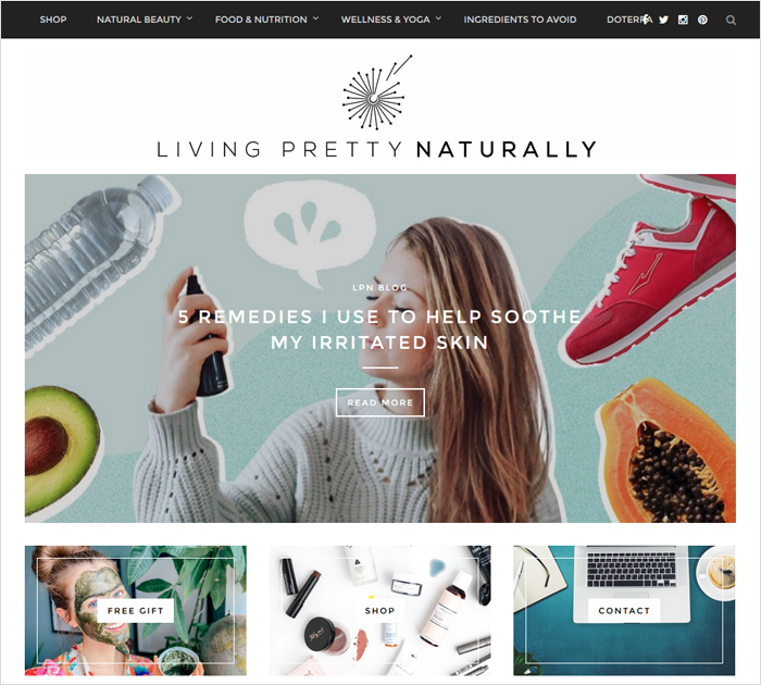 Living Pretty Naturally - Beauty Blog
