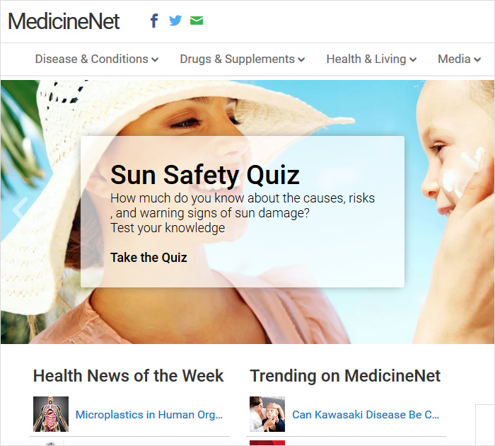 Medicinenet health blogs