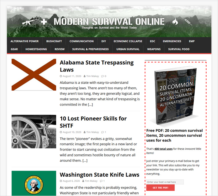 Modern Survival Online.com
