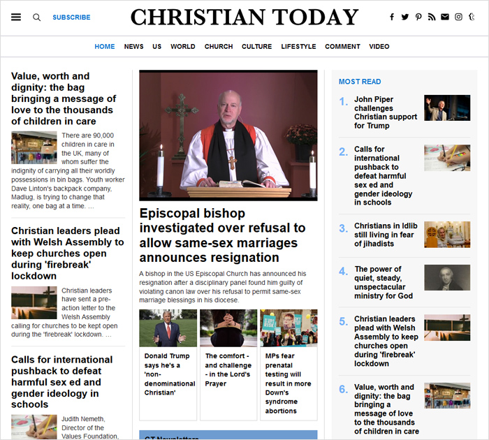 christiantoday.com - Best Christian Blogs