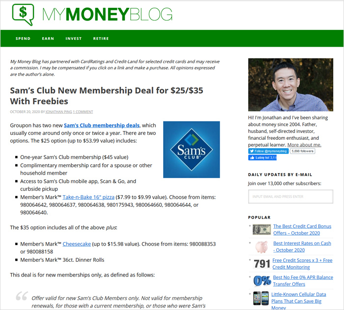 My money blog - Best Personal Finance Blogs