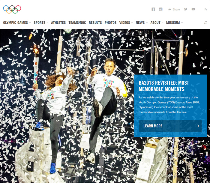 olympic.org - sport blog