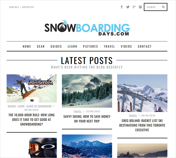 Sport blog - snowboardingdays.com