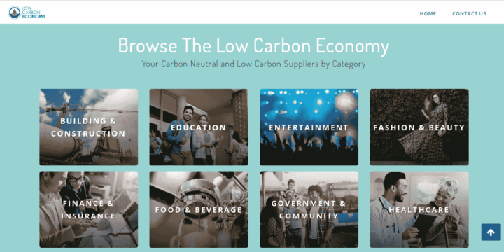 Low Carbon Economy Homepage