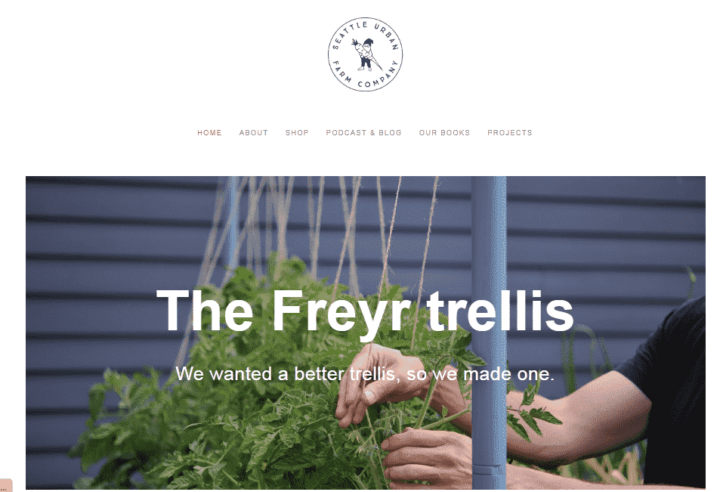 Seattle Urban Farm Company Home Page