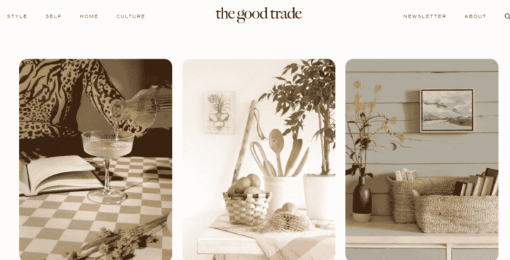The Good Trade Sustainability Blog Homepage
