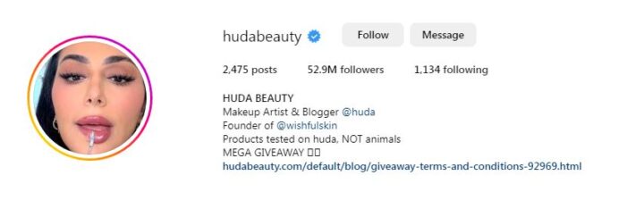 huda kattan instagram beauty blogger