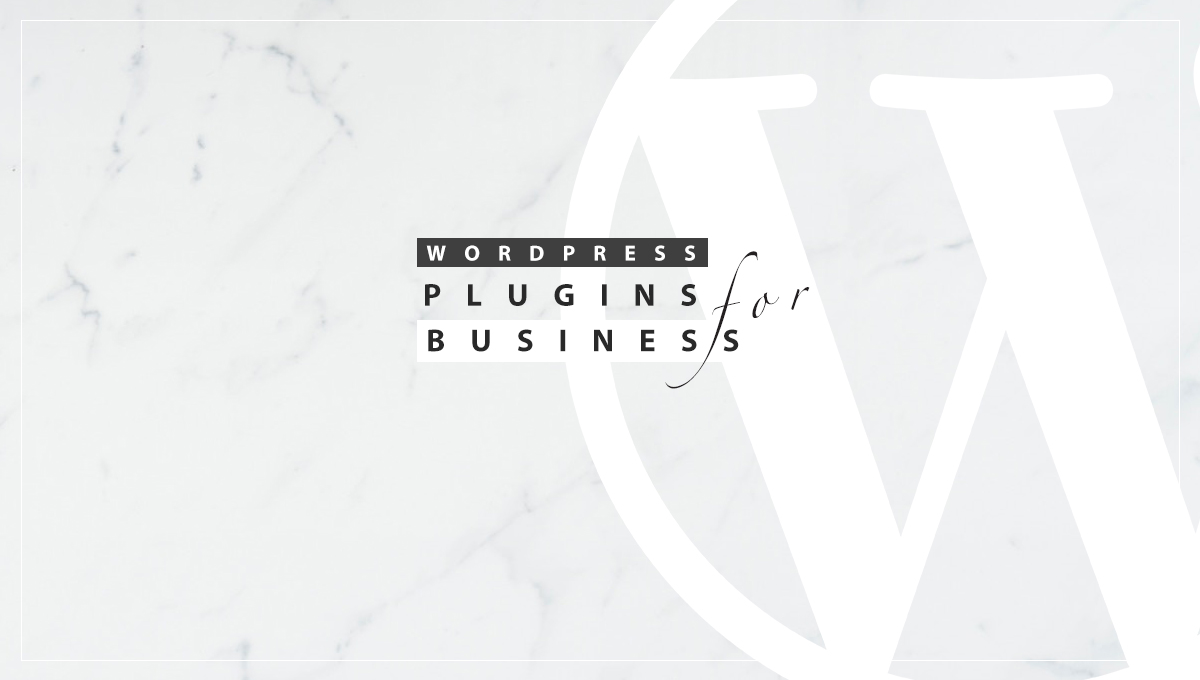 WordPress Plugins For Business Websites