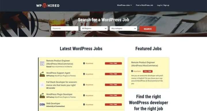 WPHired- Hire Best WordPress Freelance Developers