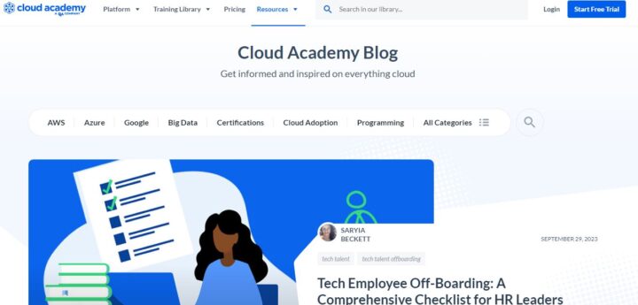 Cloud Academy Blog Home