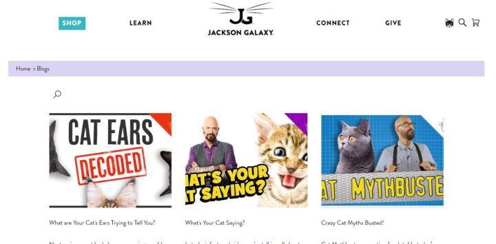 jackson galaxy pet blog home page