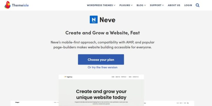 Neve theme