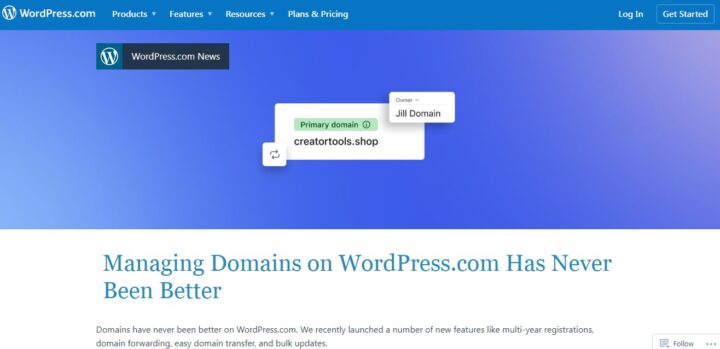 wordpress official blog