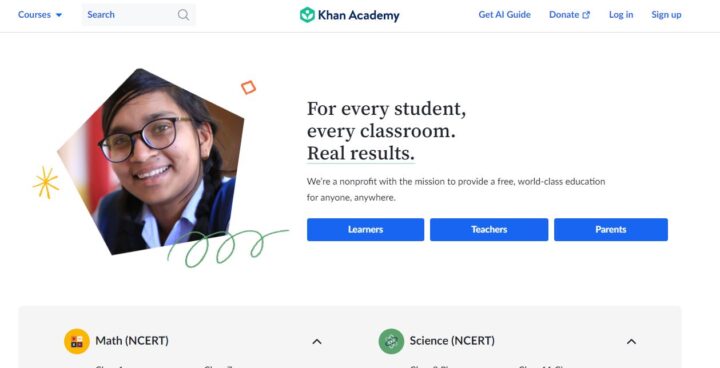 khan academy eduational blog home