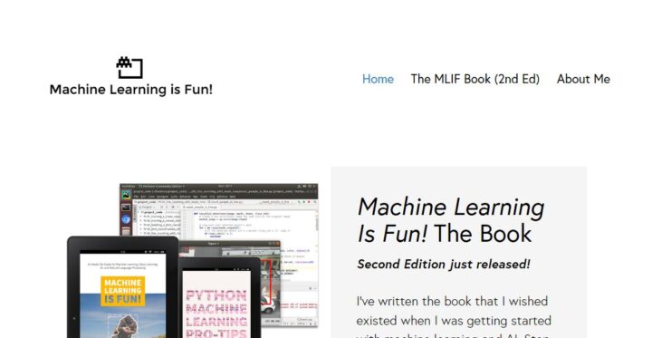 machine learning is fun ai blog home page