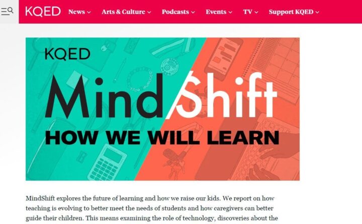 mindshift educational blog home page