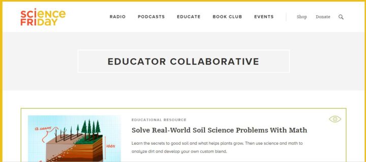 science friday educator collaborative home