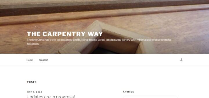 the carpentry way woodworking blog home page