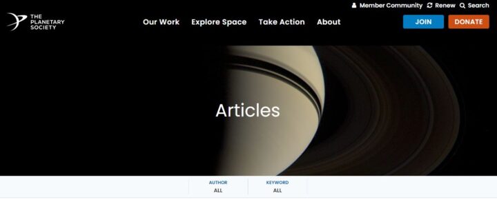 the planetary society science blog home page