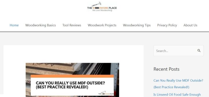 the woodwork place carpentry blog home page