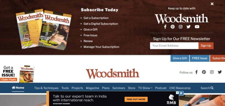 woodsmith carpentry blog home page