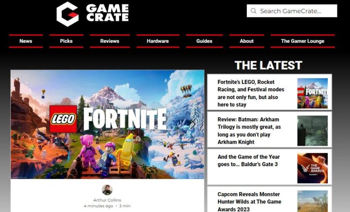 game crate gaming blog home page