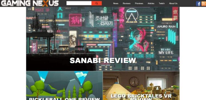 gaming nexus home page